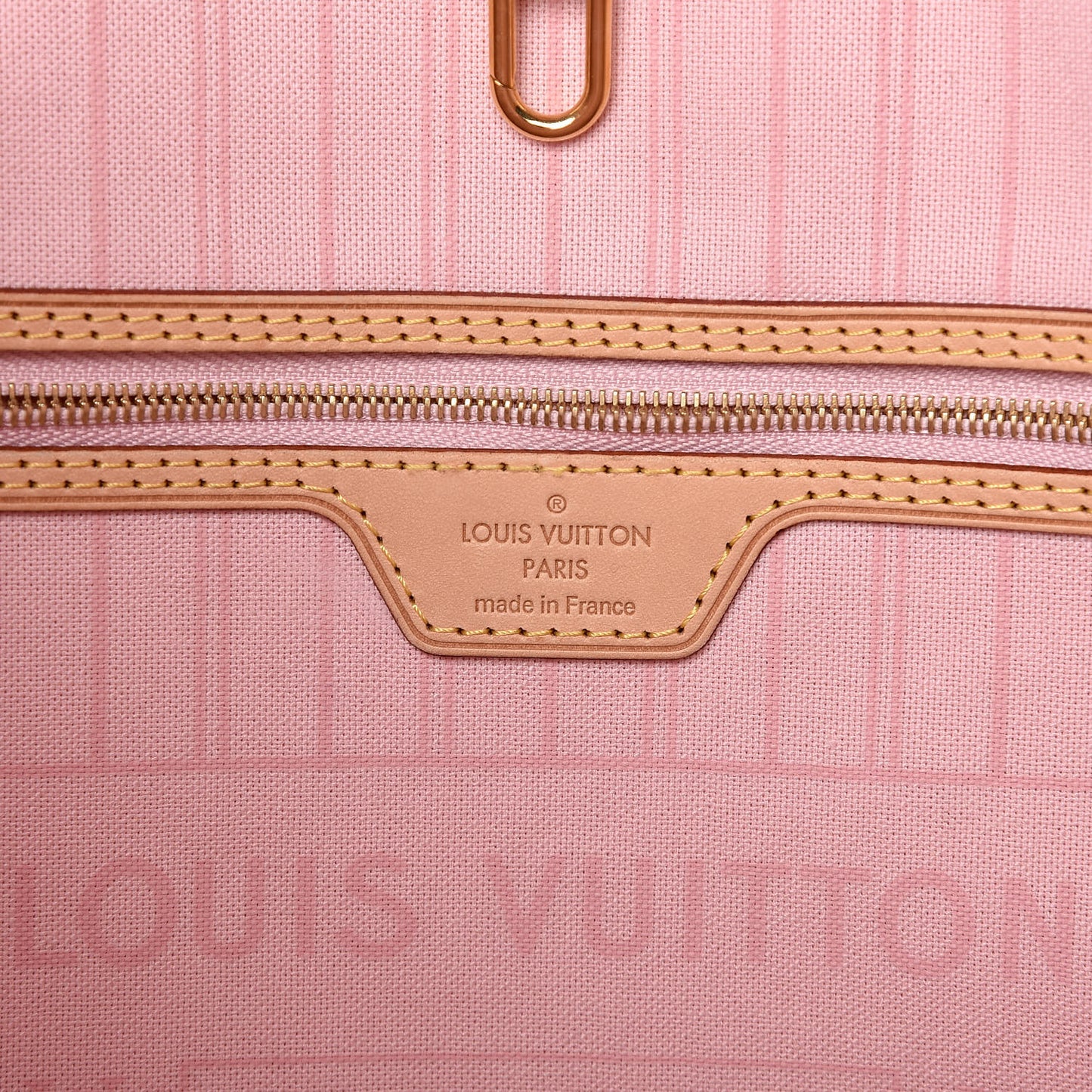 Damier Azur Neo Neverfull MM Rose Ballerine