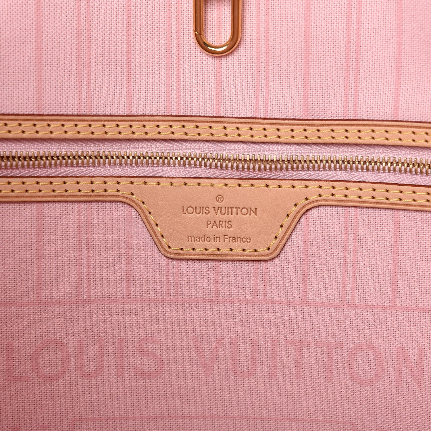 Louis Vuitton Damier Azur Neo Neverfull MM Rose Ballerine 7 of 10