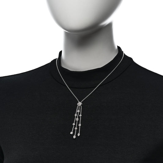 Sterling Silver Diamond Confetti Ice Necklace