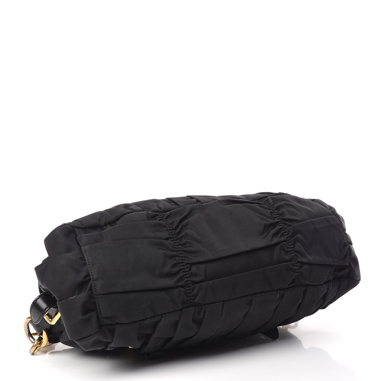 Prada Tessuto Nylon Gaufre Shopping Satchel Black 4 of 16