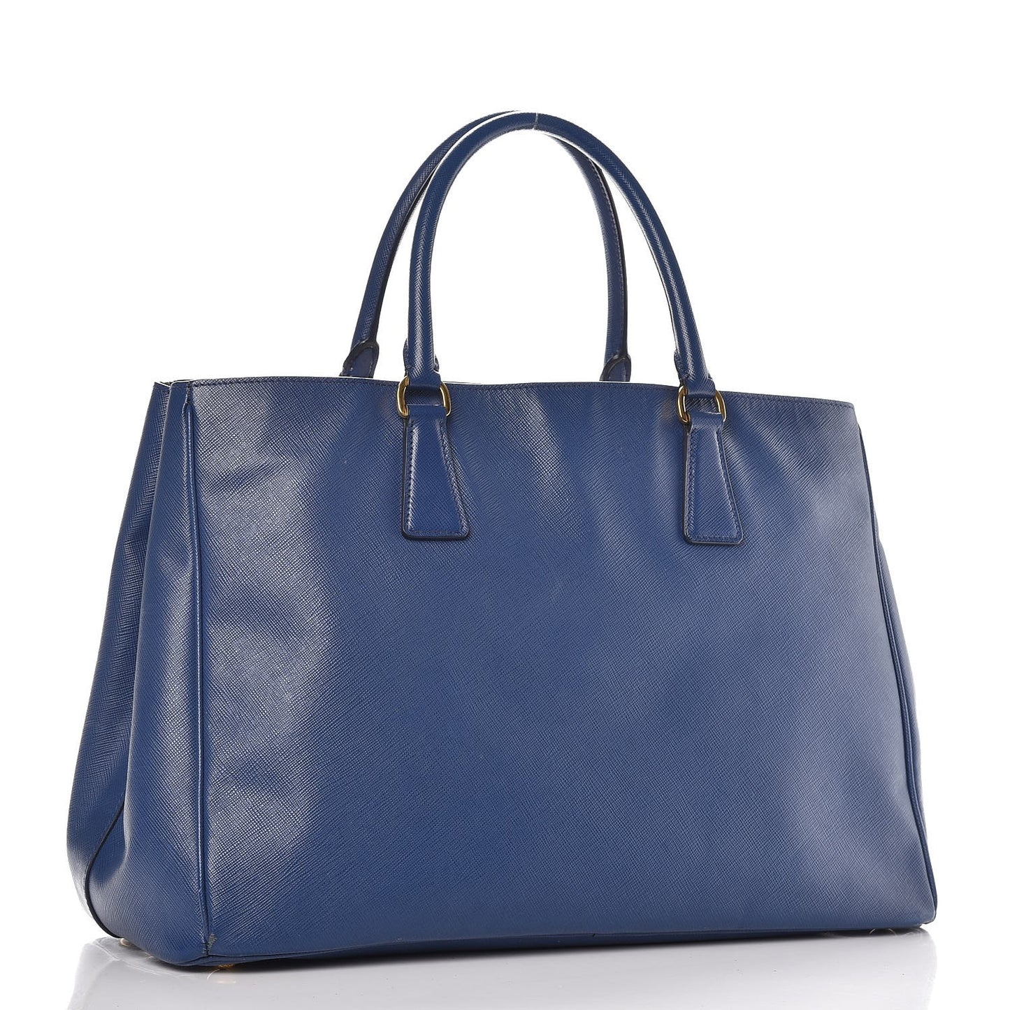 Saffiano Lux Large Tote Bluette
