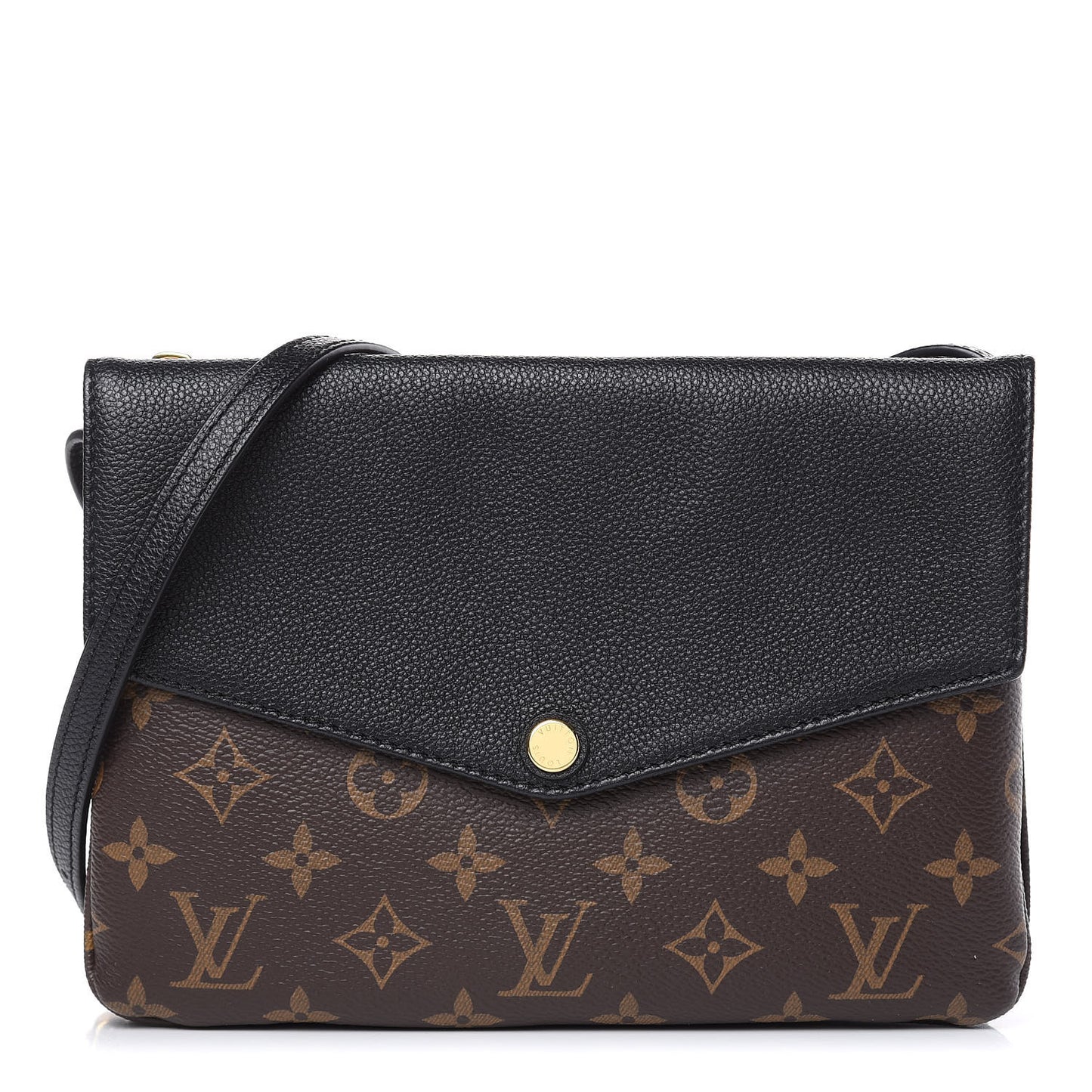 Monogram Twice Pochette Black