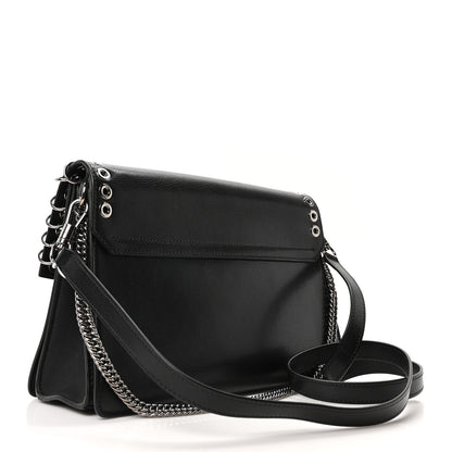 Givenchy Goatskin Grommet Medium GV3 Shoulder Bag Black 3 of 9