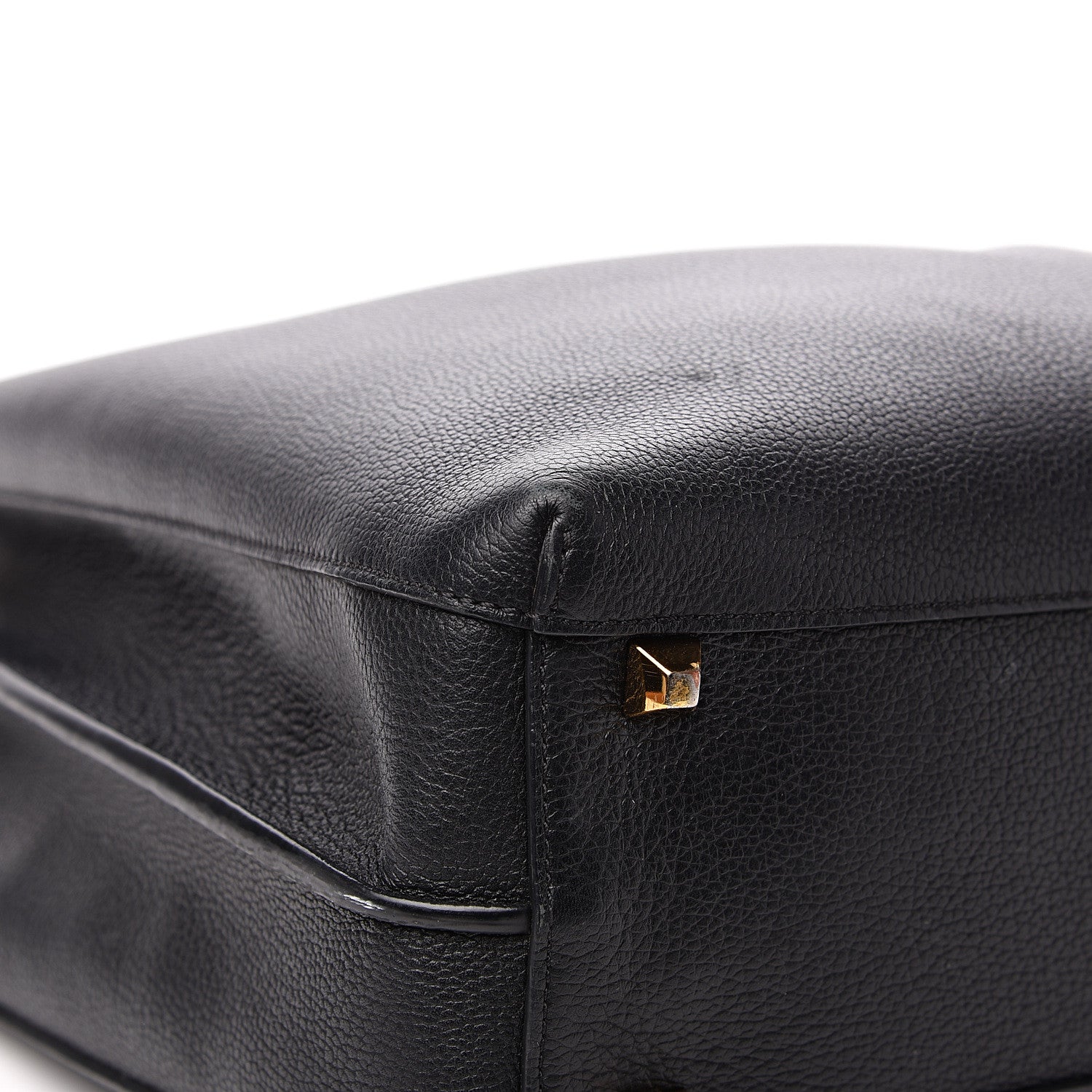 MCM Grained Calfskin Large Milla Hobo Black 7 of 11