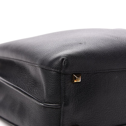 MCM Grained Calfskin Large Milla Hobo Black 7 of 11