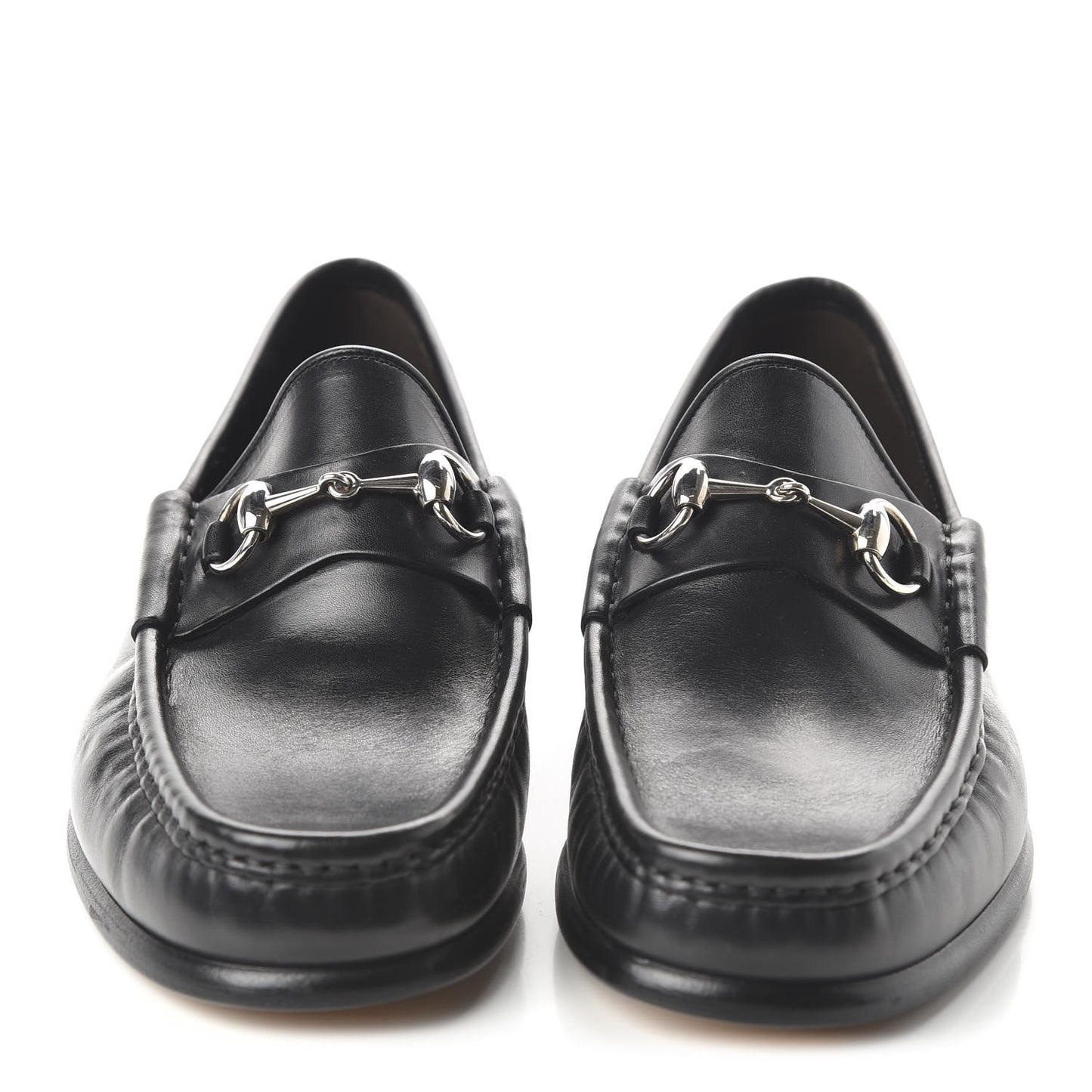 Calfskin Mens 1953 Horsebit Loafers 8 Black