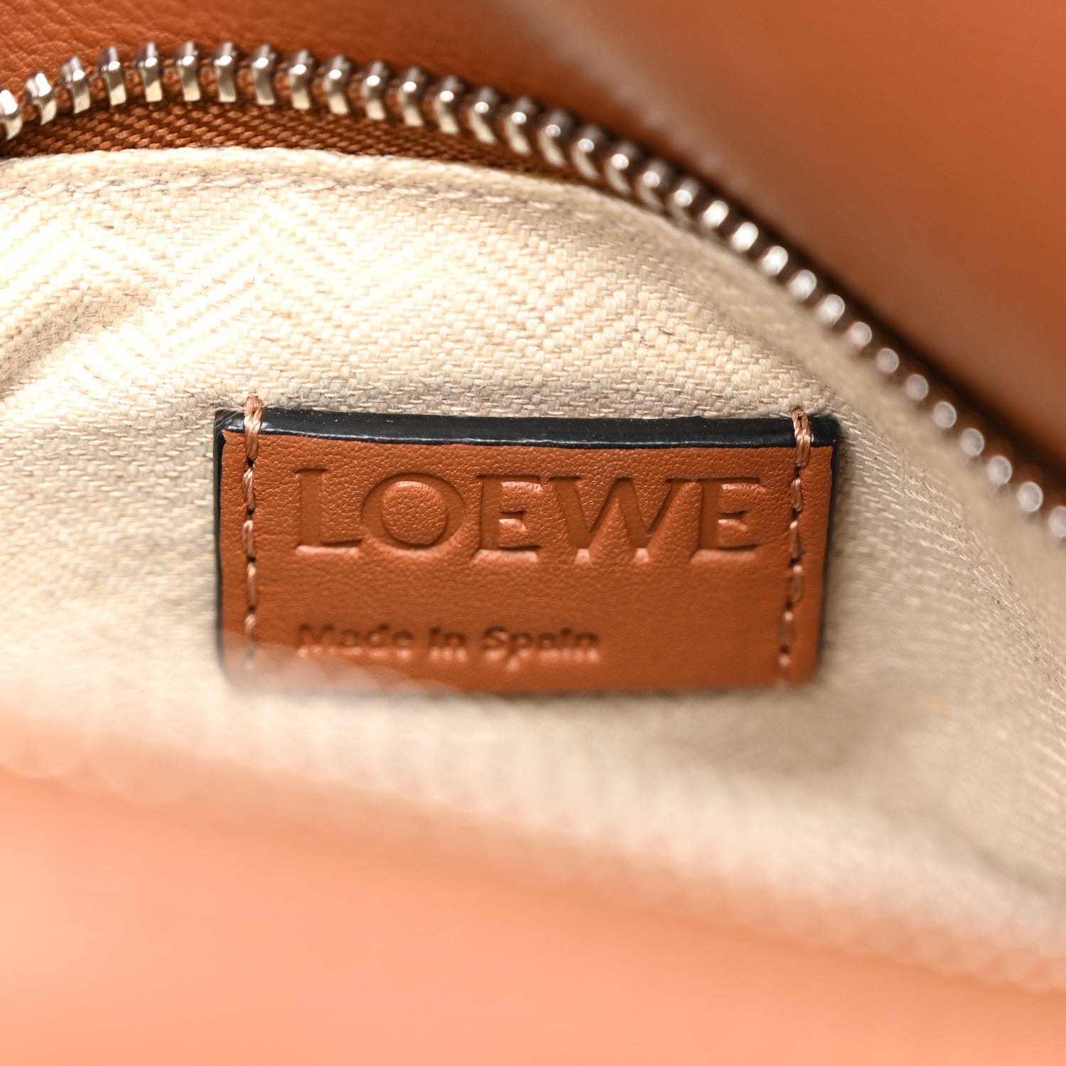 Loewe Calfskin Small Puzzle Bag Tan 6 of 10