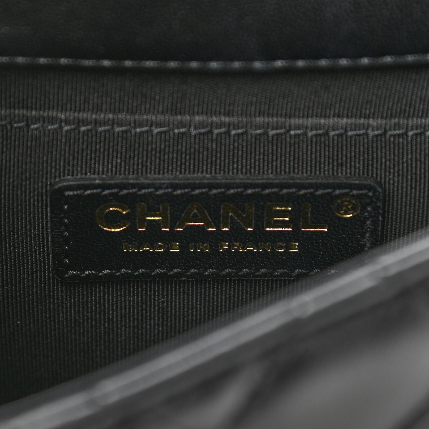 Lambskin Quilted Small My Precious Flap Black