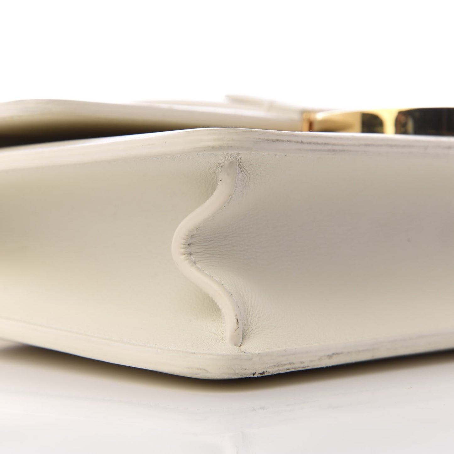 Calfskin 30 Montaigne Flap Bag White