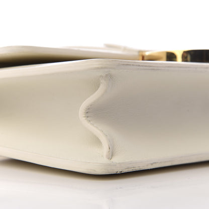 Christian Dior Calfskin 30 Montaigne Flap Bag White 5 of 8