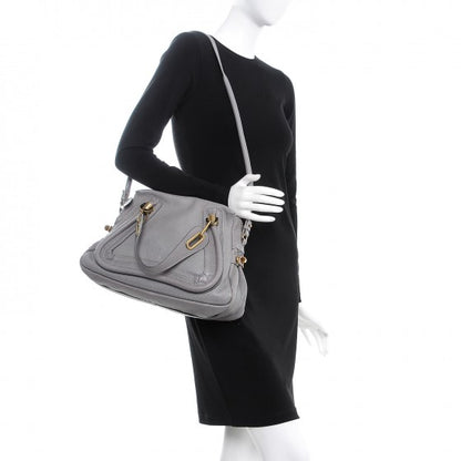 Chloe Calfskin Medium Paraty Cashmere Grey 2 of 14