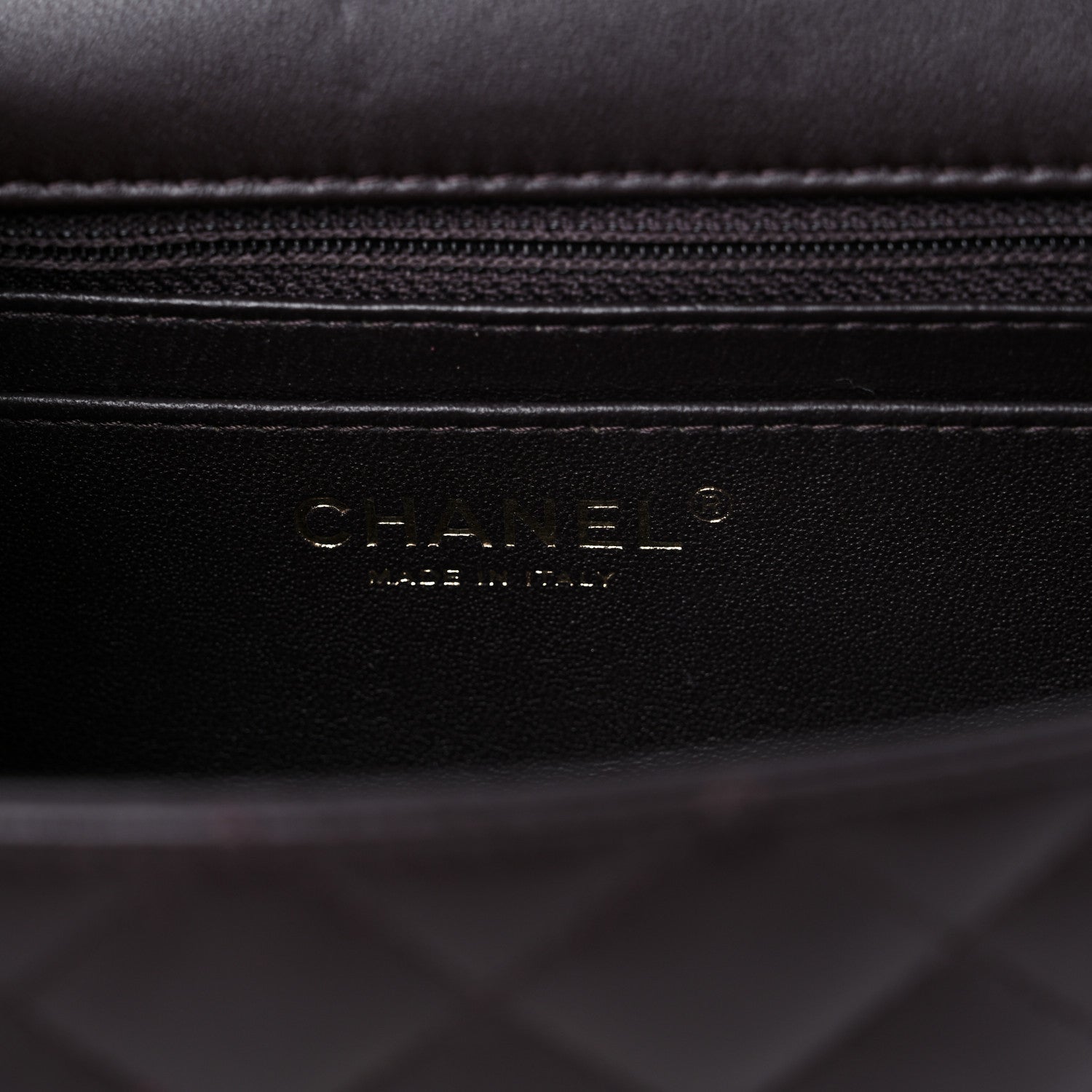 Chanel Lambskin Quilted Mini Rectangular Flap Dark Brown 6 of 11