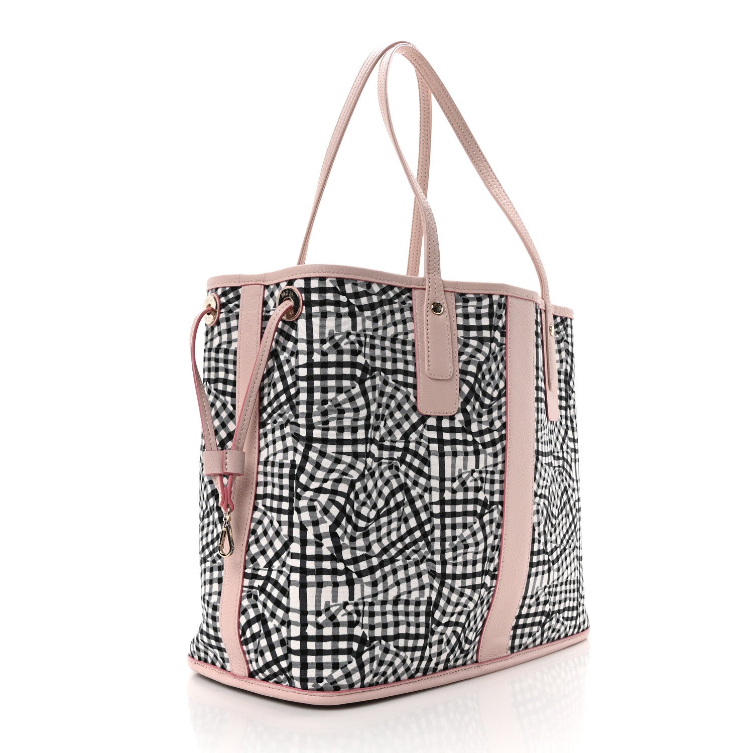 MCM Visetos Medium Liz Reversible Shopper Tote Powder Pink 13 of 16
