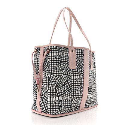 MCM Visetos Medium Liz Reversible Shopper Tote Powder Pink 13 of 16