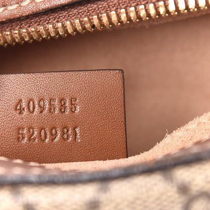 Gucci GG Supreme Monogram Bee Embroidered Mini Chain Shoulder Bag Beige Tuscany 11 of 13