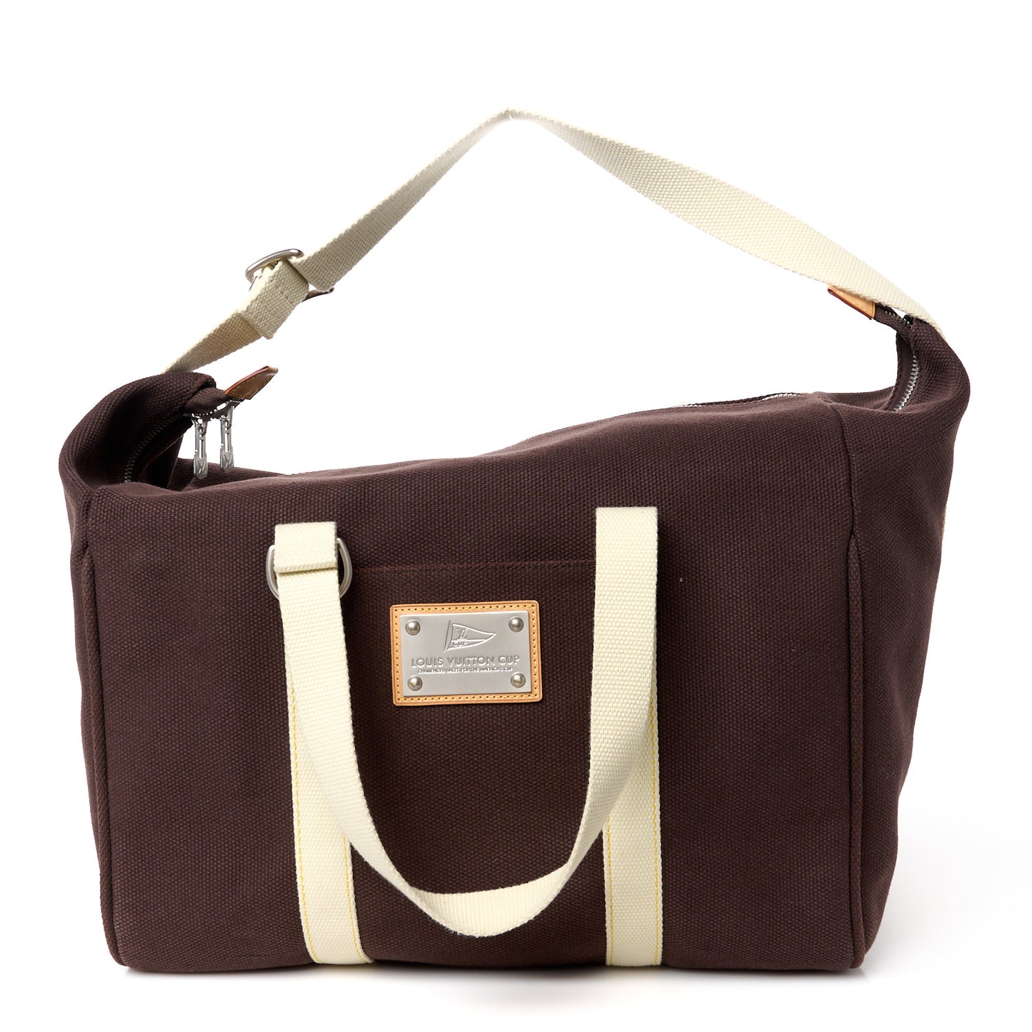 Toile Antigua Sac Weekend Brown