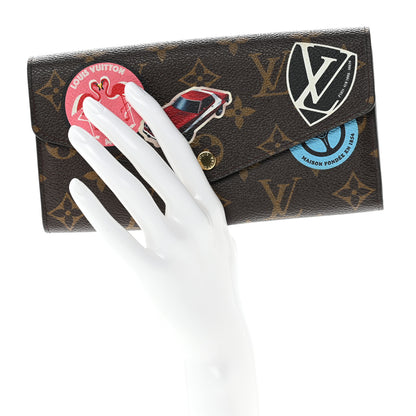Louis Vuitton Monogram World Tour Sarah Wallet 2 of 6