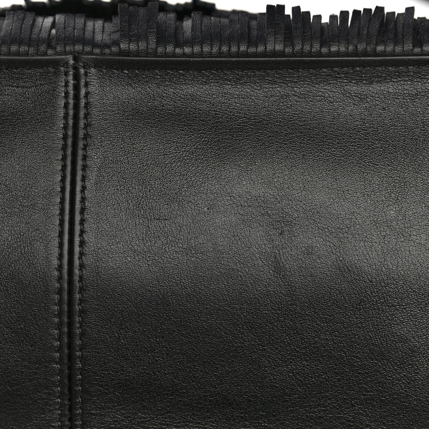 Calfskin The Rope Crossbody Bag Black