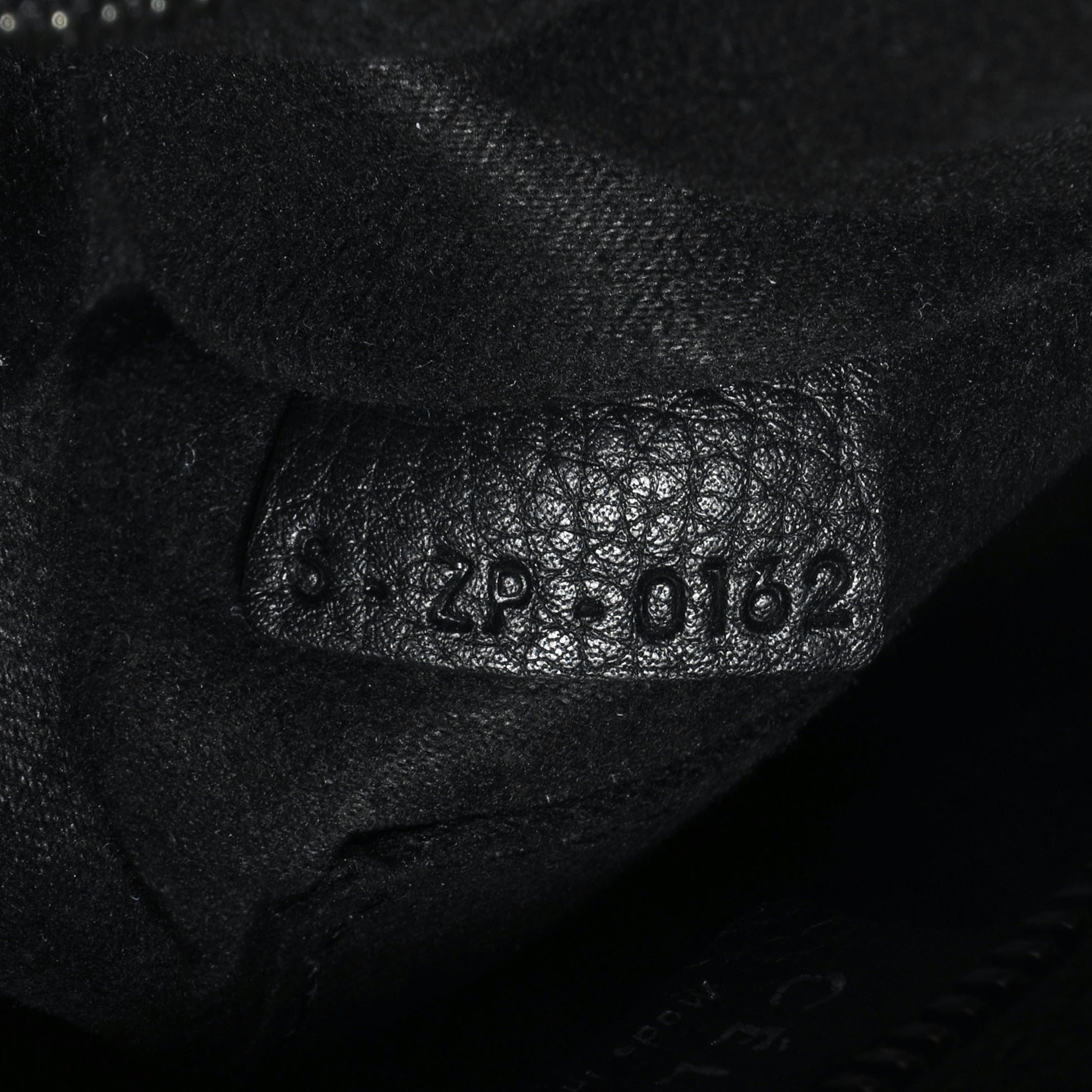 Celine Drummed Leather Nano Luggage Black 7 of 7