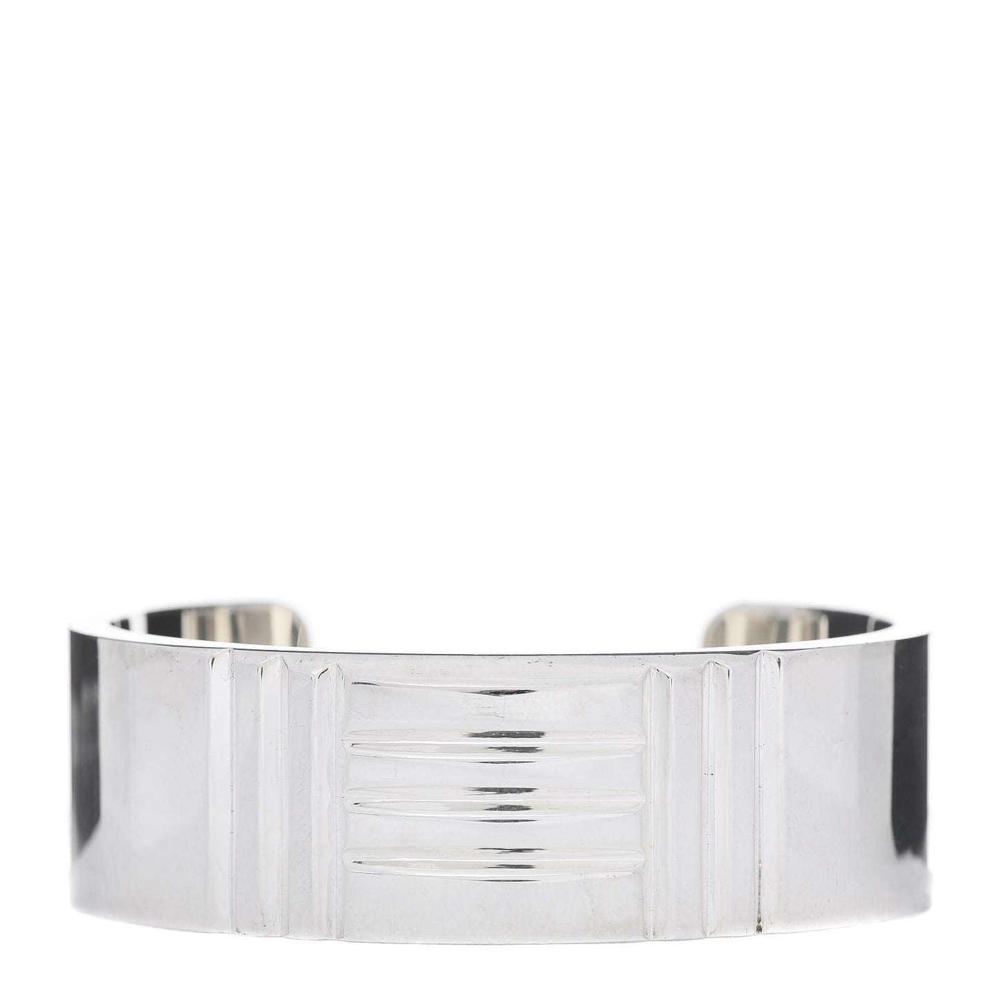 Sterling Silver H Cuff Bracelet