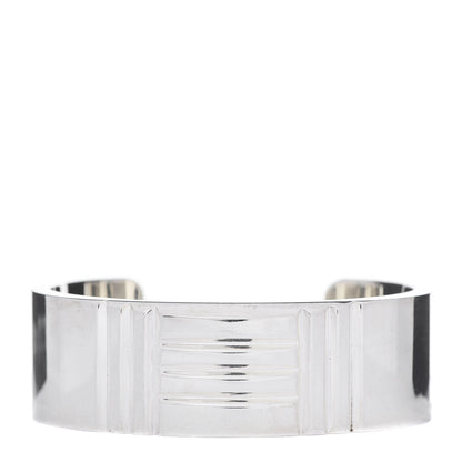 Hermes Sterling Silver H Cuff Bracelet 1 of 4
