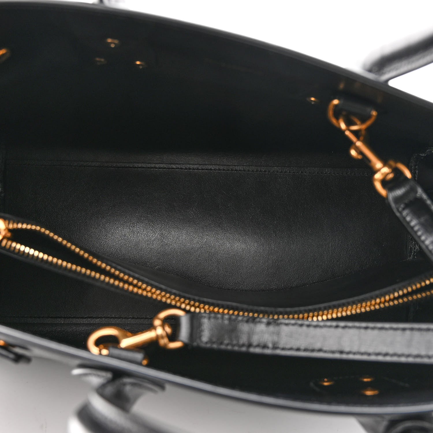 Saint Laurent Calfskin Small Sac De Jour Black 5 of 9