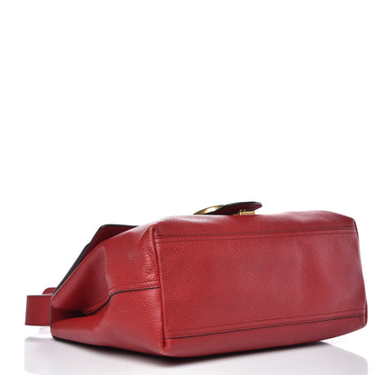 Gucci Cellarius Calfskin Large GG Marmont Shoulder Bag Vulcanic Red 4 of 16