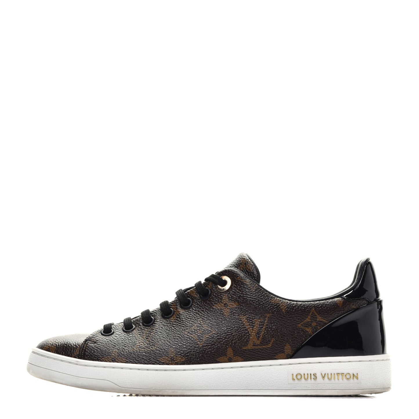 Patent Monogram Frontrow Sneakers 38