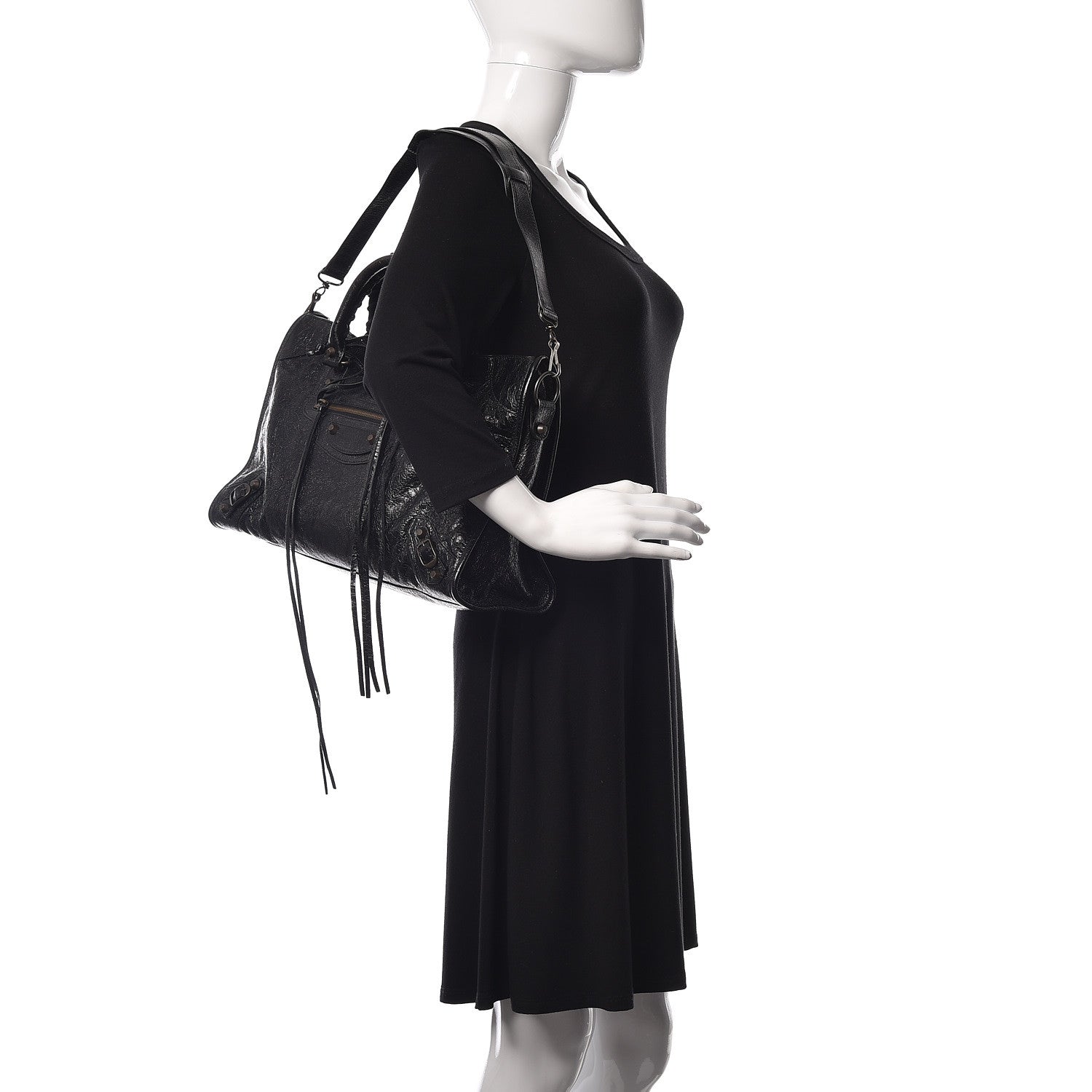 Balenciaga Agneau Classic Hardware City Black 2 of 10