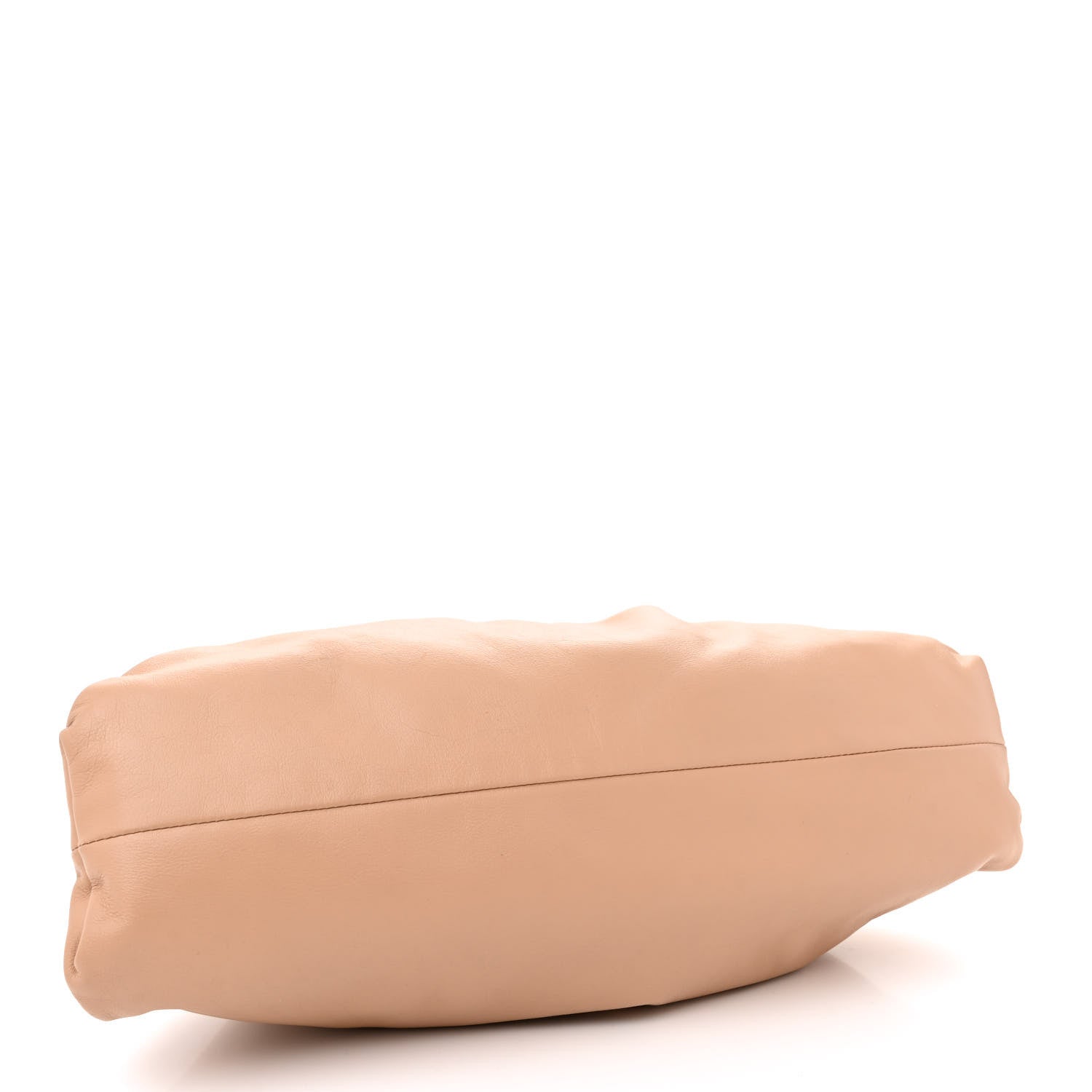 Bottega Veneta Smooth Butter Calf The Pouch Oversized Clutch Nude 4 of 13