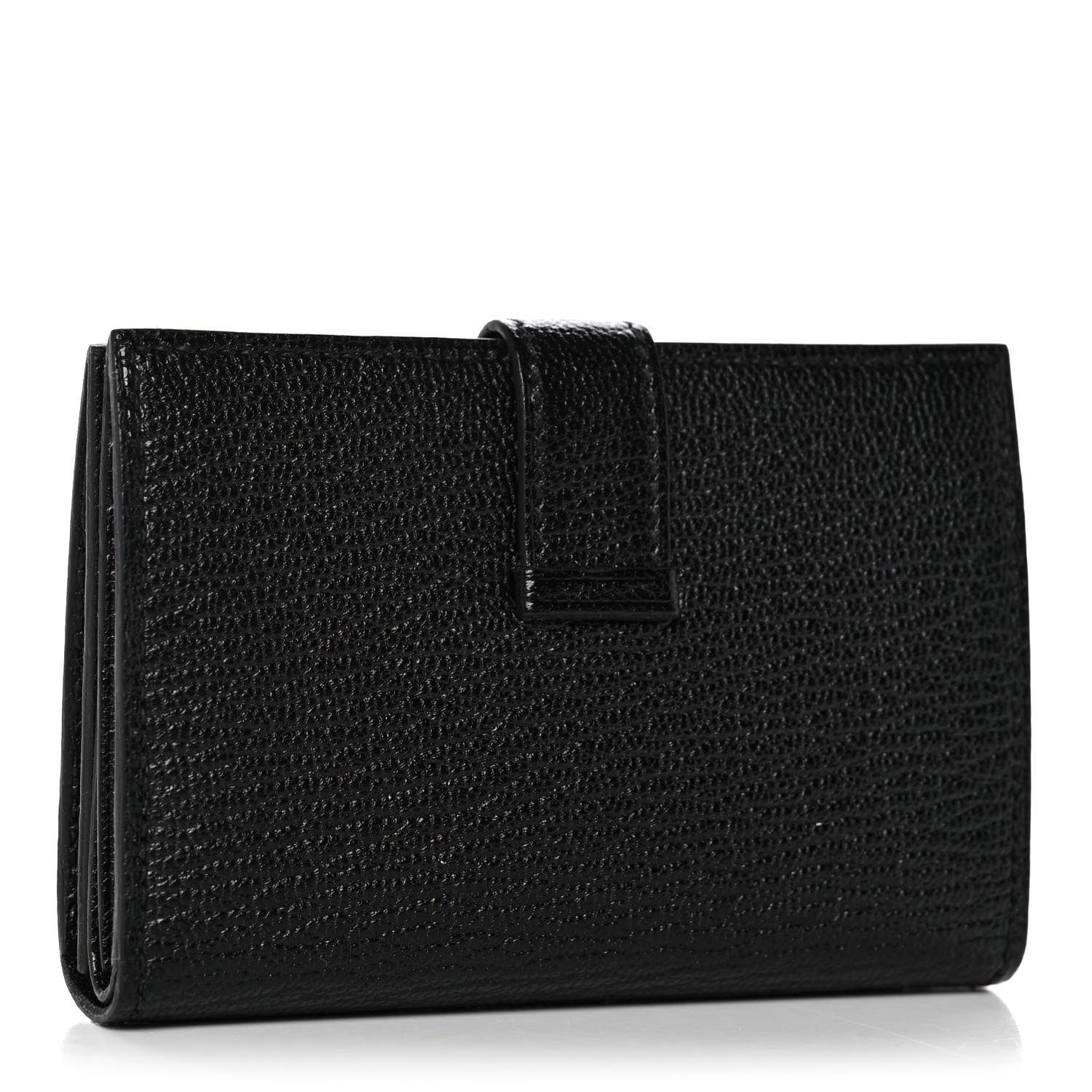 Hermes Chevre Mysore Mini Bearn Wallet Black 3 of 12