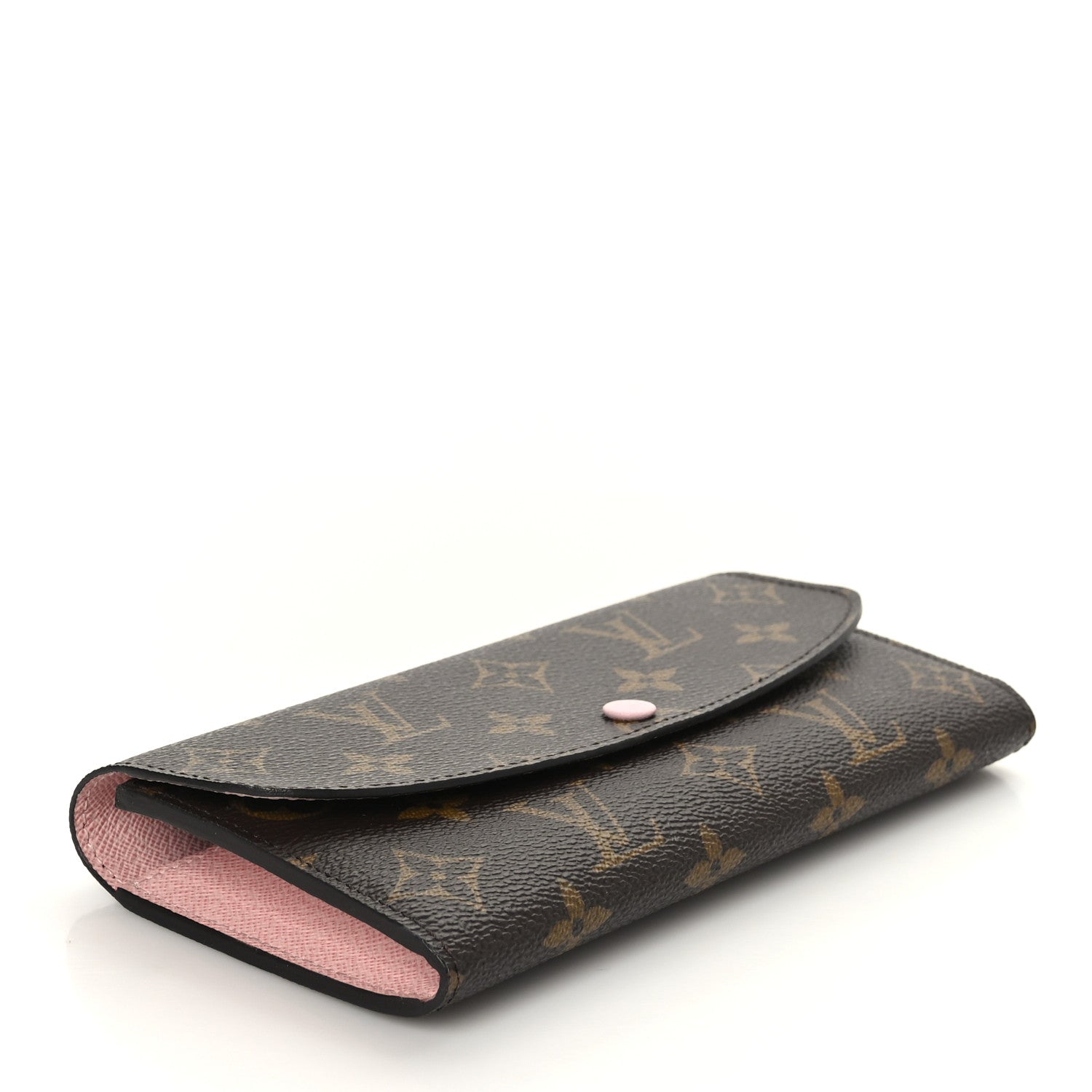 Louis Vuitton Monogram Emilie Wallet Rose Ballerine 4 of 6