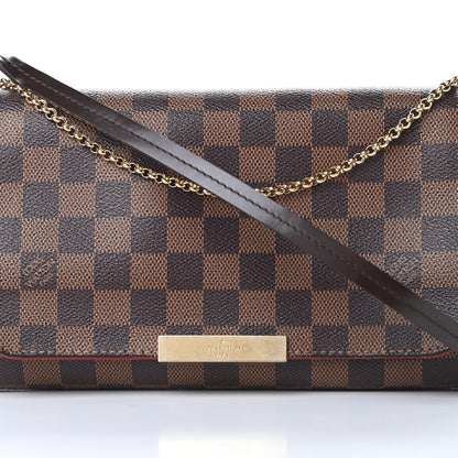 Louis Vuitton Damier Ebene Favorite MM 8 of 12