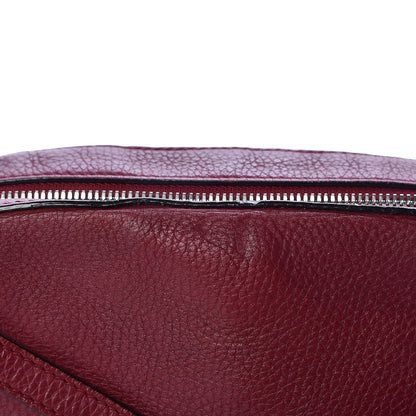 Gucci Pebbled Calfskin Studded Small Soho Disco Bag Soft Burgundy 14 of 14