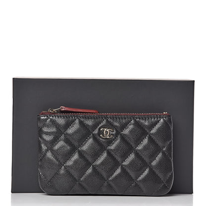 Chanel Caviar Quilted Small Cosmetic Case Black 8 of 8