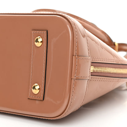 Louis Vuitton Vernis Alma BB Rose Velours 9 of 9