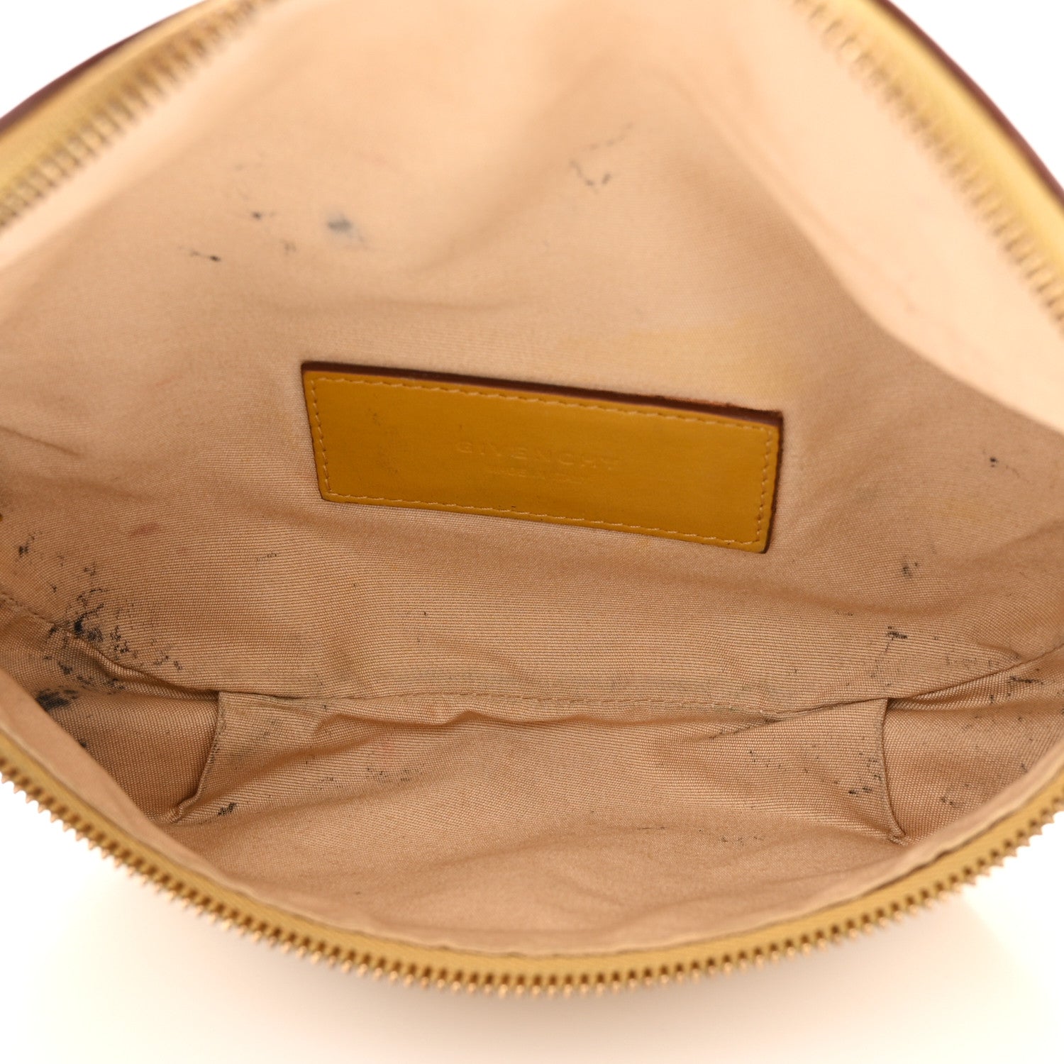 Givenchy Calfskin Whip Bum Bag Yellow Curry 5 of 17
