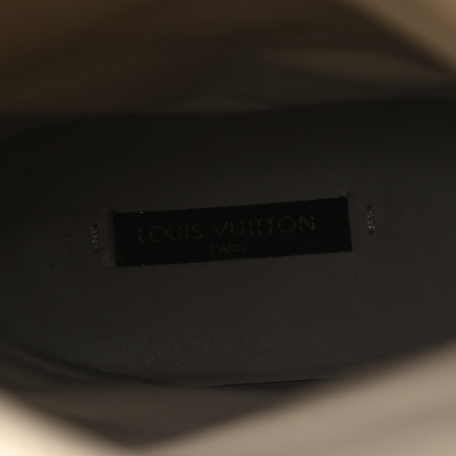 Louis Vuitton Canvas Calfskin Heritage Flat High Boots 38 Beige Brown 8 of 9