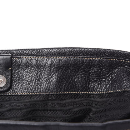 Prada Vitello Daino Light Tote Black 13 of 13