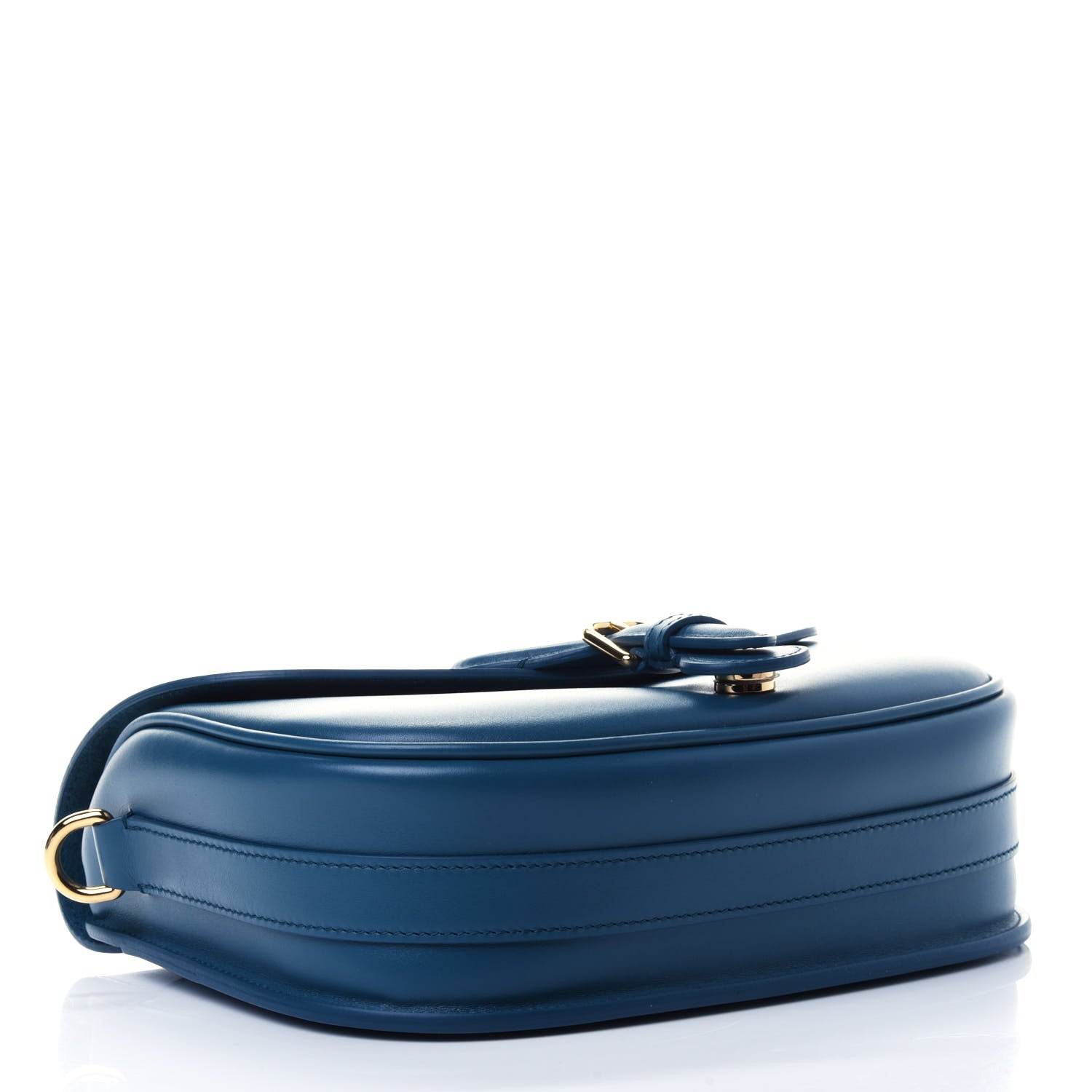 Christian Dior Box Calfskin Medium Bobby Flap Blue 3 of 4