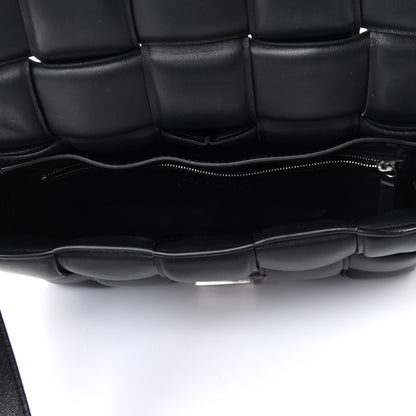 Bottega Veneta Nappa Maxi Intreccio Padded Cassette Crossbody Bag Black 4 of 4