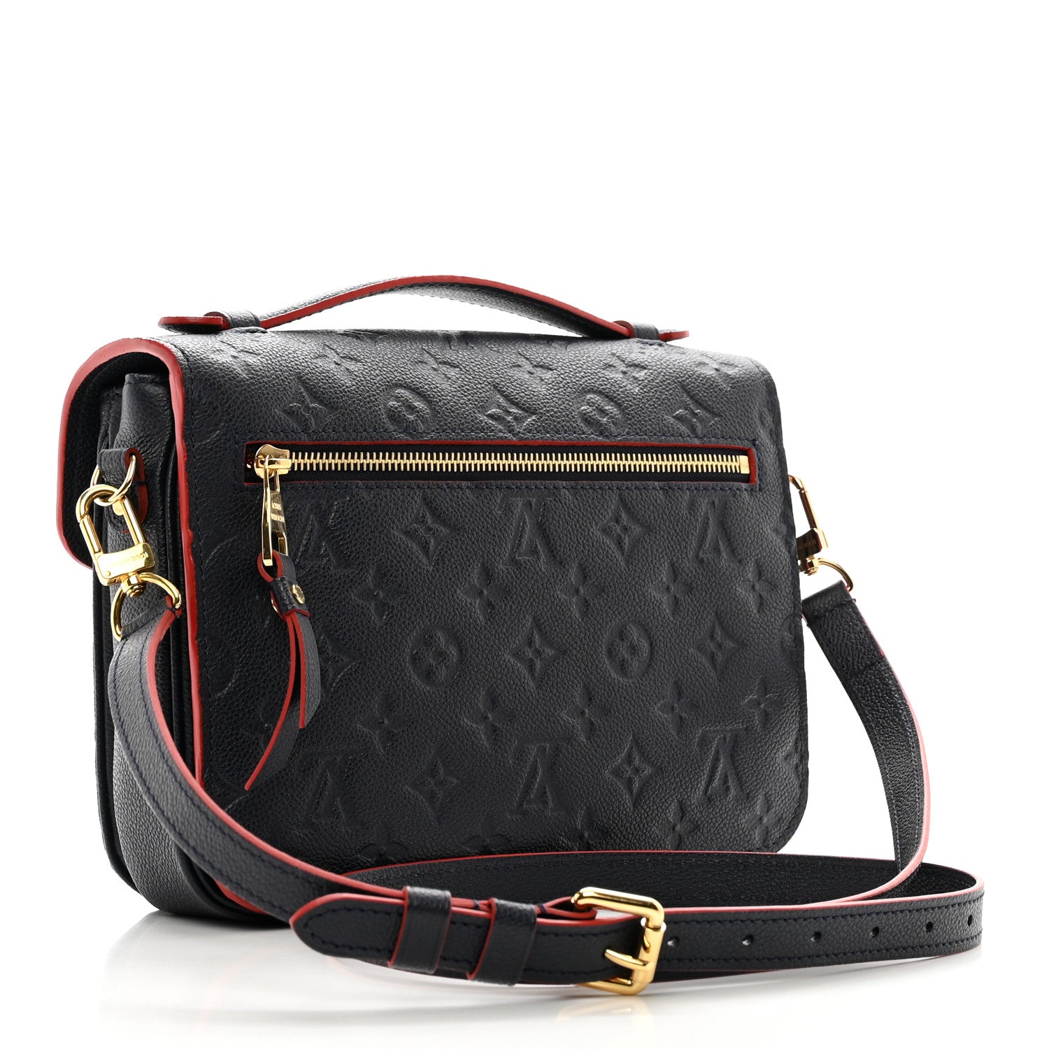 Louis Vuitton Empreinte Pochette Metis Marine Rouge 3 of 11
