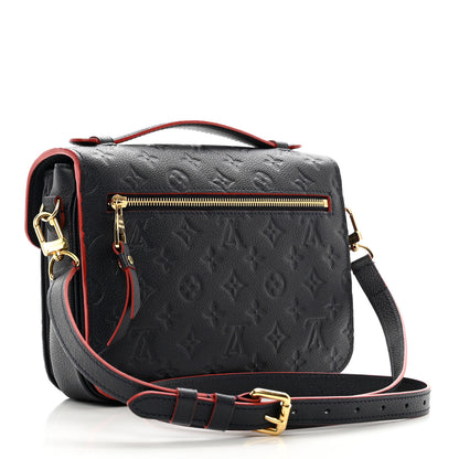Louis Vuitton Empreinte Pochette Metis Marine Rouge 3 of 11