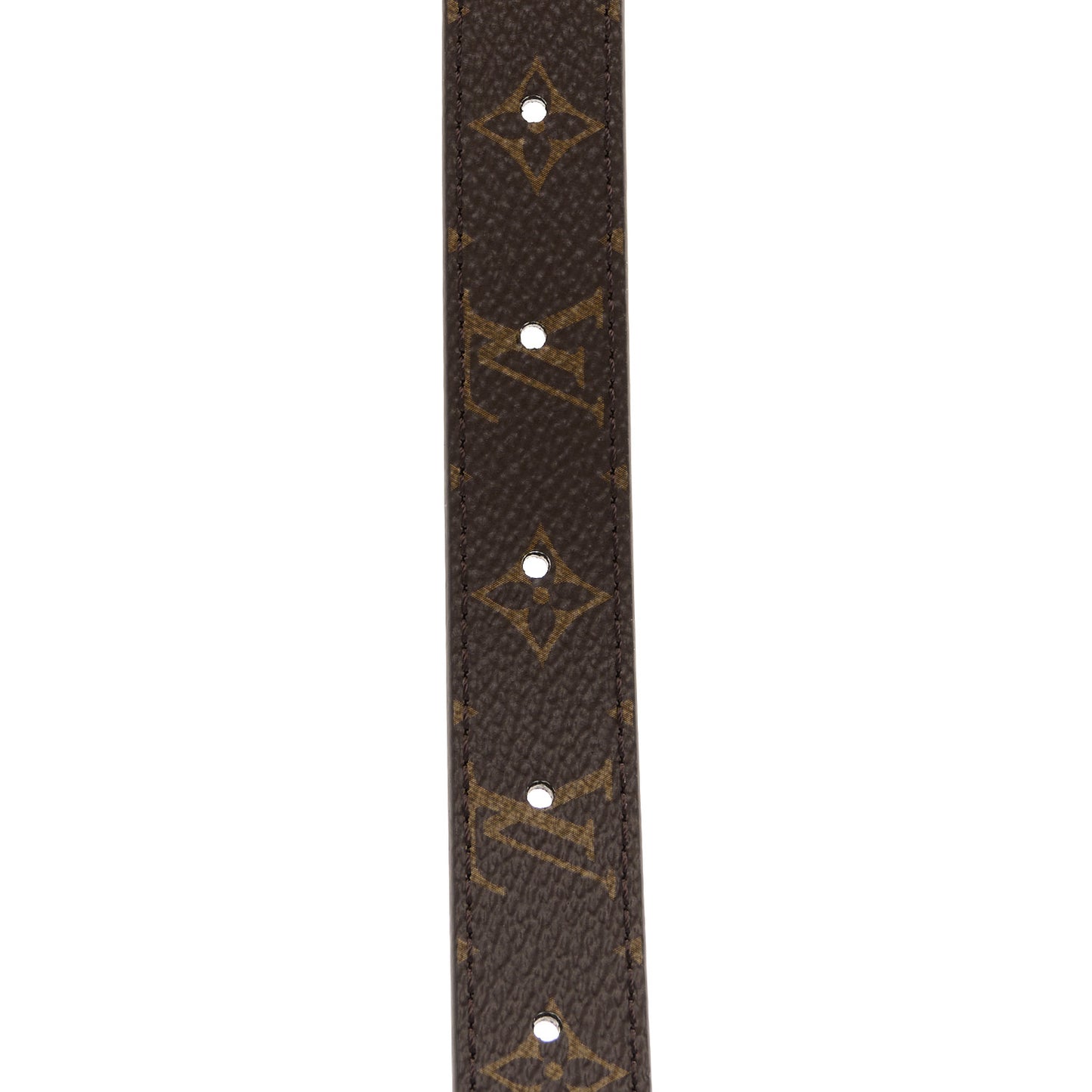 Calfskin Monogram 20mm LV Iconic Reversible Belt 75 30 Black