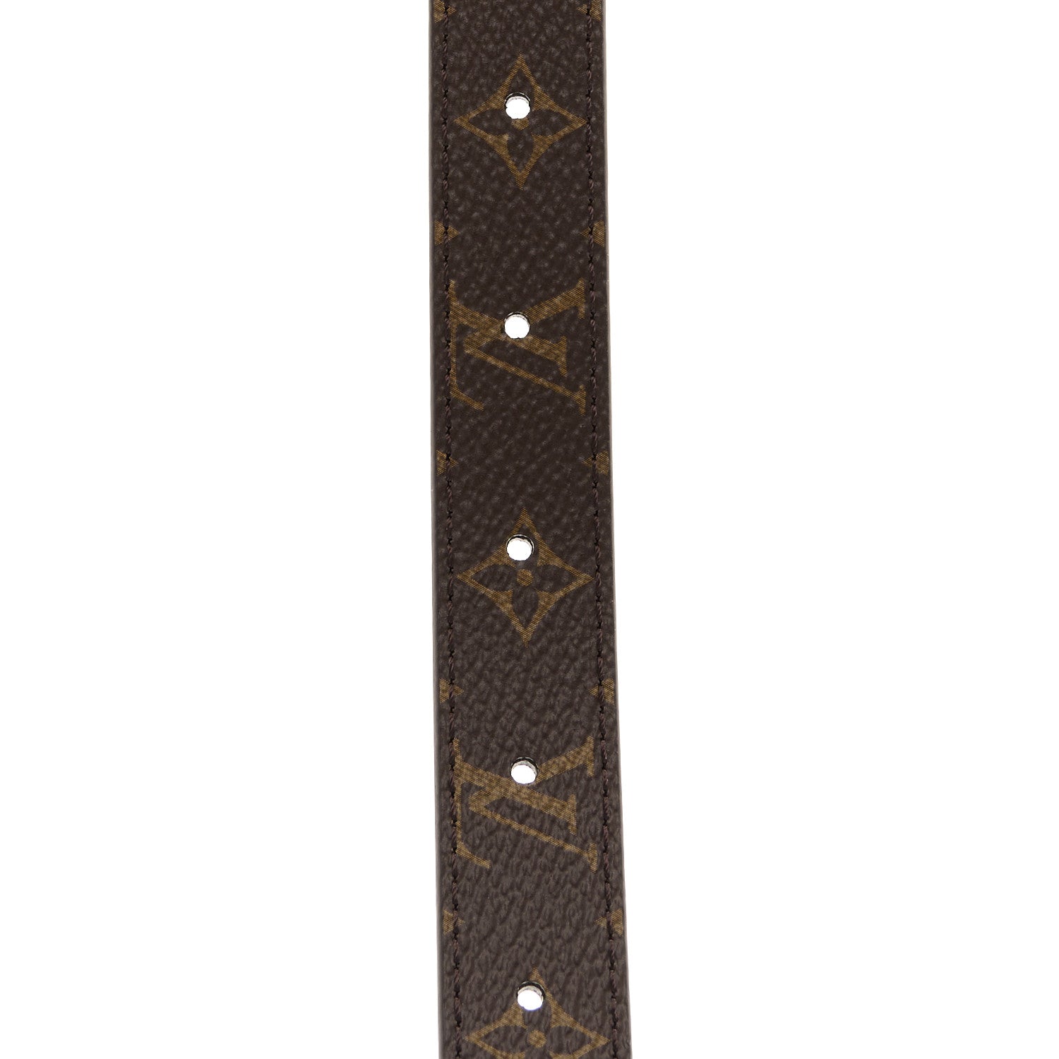 Louis Vuitton Calfskin Monogram 20mm LV Iconic Reversible Belt 75 30 Black 5 of 8