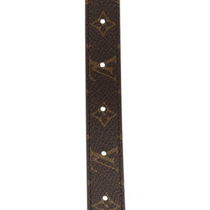 Louis Vuitton Calfskin Monogram 20mm LV Iconic Reversible Belt 75 30 Black 5 of 8
