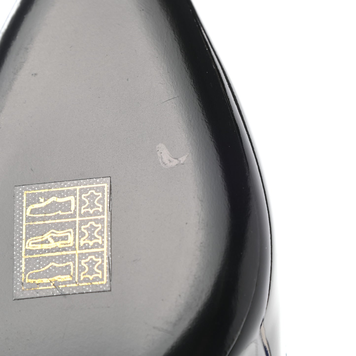 Patent Calfskin Zoe Bow 85 Pumps 39 Black