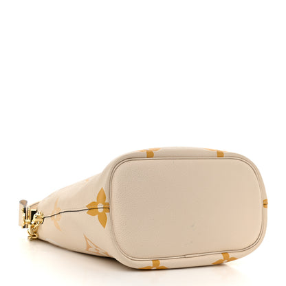 Louis Vuitton Empreinte Monogram Giant By The Pool Marshmallow Hobo Cream Saffron 4 of 11