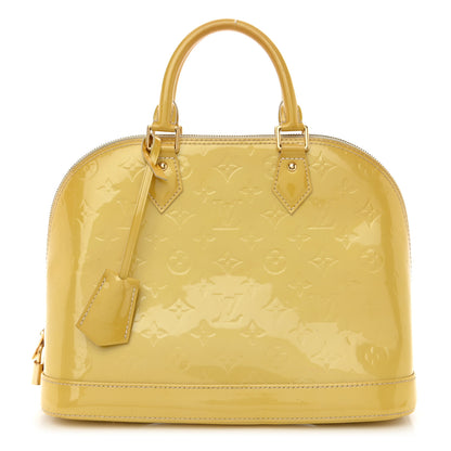 Louis Vuitton Vernis Alma PM Citrine 1 of 12