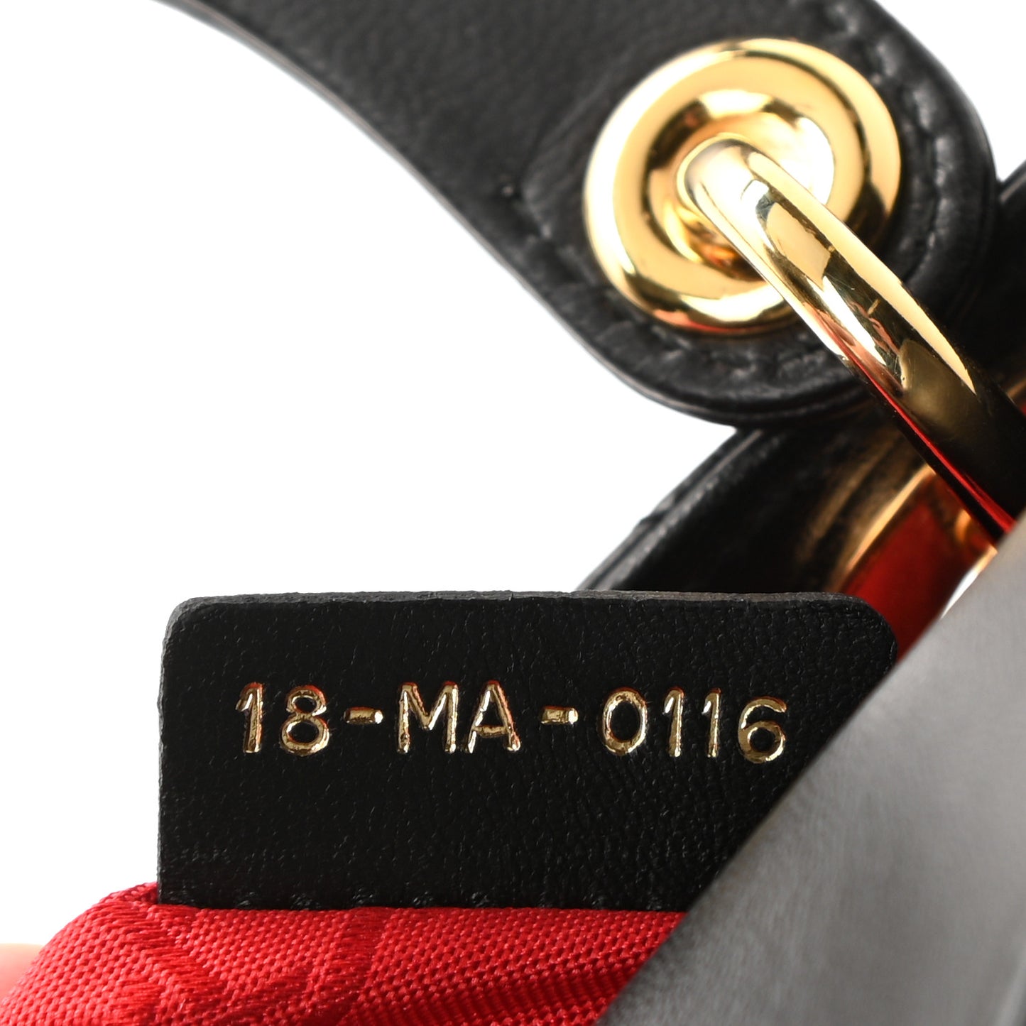 Lambskin Cannage Mini Lady Dior Black